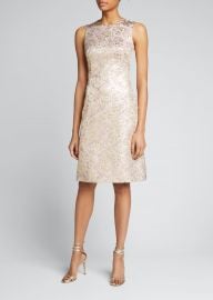 Jacquard A-Line Dress by Dolce  Gabbana at Bergdorf Goodman