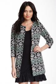 Jacquard Aztec Print Jacket at Nordstrom Rack