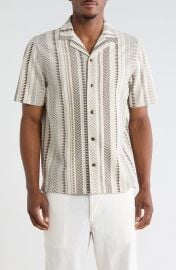 Jacquard Camp Shirt at Nordstrom Rack