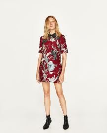  Jacquard Patches Dress at Zara