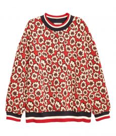 Jacquard Patterned Sweatshirt at H&M