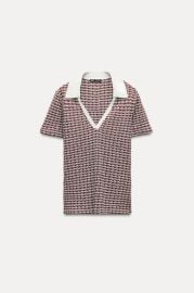 Jacquard Polo Shirt at Zara