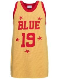 Jacquard knit basketball tank top - Bluemarble - Men Luisaviaroma at Luisaviaroma