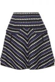 Jacquard wool-blend skirt at The Outnet