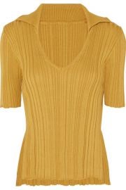 Jacquemus   Marinheiro ribbed cotton sweater at Net A Porter