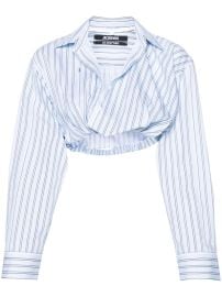 Jacquemus La Chemise Bahia Striped Shirt at Farfetch