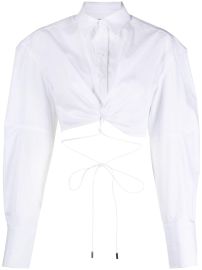 Jacquemus La Chemise Plidao Cropped Shirt - at Farfetch