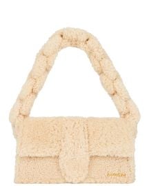 Jacquemus Le Bambidou shearling shoulder bag at Forward