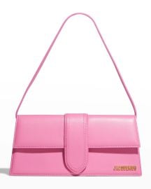 Jacquemus Le Bambino Long Leather Shoulder Bag at Neiman Marcus