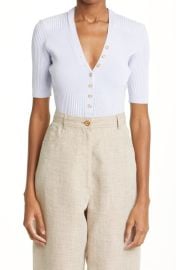 Jacquemus Le Body Yauco Rib Bodysuit at Nordstrom