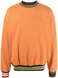 Jacquemus Le Lasso stripe-trim Sweatshirt - at Farfetch