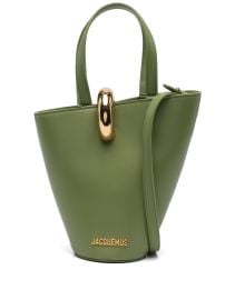Jacquemus Le Petit Bombola Bucket Bag Green at Farfetch
