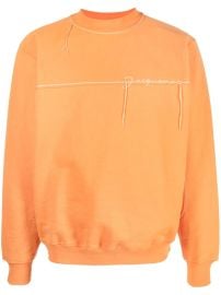 Jacquemus Le Sweatshirt Fio Cotton Sweatshirt - at Farfetch