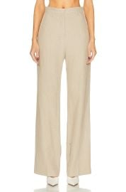 Jacquemus Sauge high waisted flared trousers at Forward