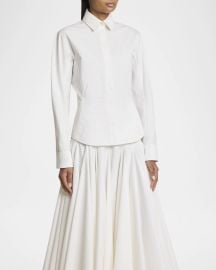 Jacquemus The Oval Shirt at Neiman Marcus