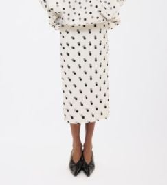 Jacquemus The Punto Skirt with Polka Dots at Jacquemus