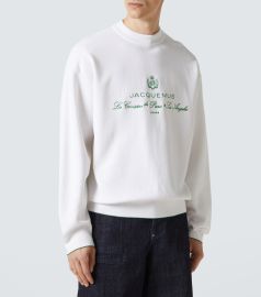 Jacquemus Venice Logo Embroidered Sweatshirt at Mytheresa