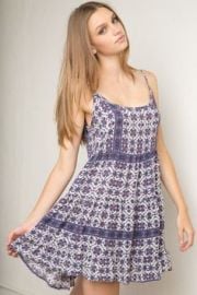 Jada Dress in Purple at Brandy Melville