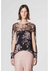 Jagger Cape Sleeve Top in Bohem Floral by Once Was at Once Was