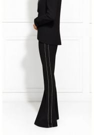 Jagger Crystal Trim Pants at Rachel Zoe