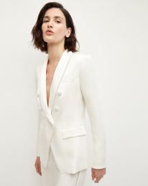 Jagger Satin Evening Jacket at Veronica Beard