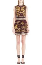Jaguar Jacquard Knit Dress at Nordstrom