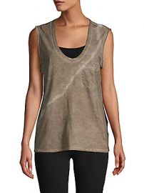 James Perse - Tie-Dye Cotton Tank Top at Saks Off 5th