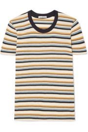 James Perse - Vintage Boy striped cotton-blend jersey T-shirt at Net A Porter