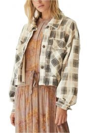 James Plaid Jacket by Free People at Nordstrom