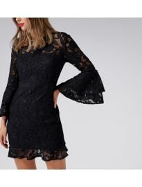 Jane Lace Flare Sleeve Dress at Forever New