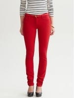 Janes red jeans at Banana Republic