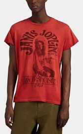 Janis Joplin Print Tee by Madeworn at Madeworn