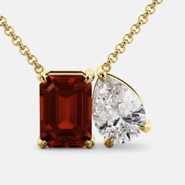January Birthstone Necklace - Juwels amp Co at Juwels & Co