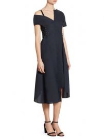 Jason Wu - Asymmetrical Cotton Dress at Saks Fifth Avenue