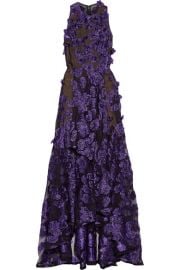 Jason Wu   Floral-appliqu  d fil coup   gown at Net A Porter