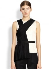 Jason Wu - Pleated Drape Shell at Saks Fifth Avenue