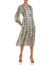 Jason Wu Belted Snake Print Silk Midi Shirtdress Women - Bloomingdale s at Bloomingdales