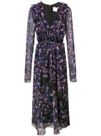 Jason Wu Collection Gathered Floral Dress - Farfetch at Farfetch