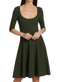 Jason Wu Collection Rib Knit Pointelle Knit Midi Dress on SALE at Saks Off 5th