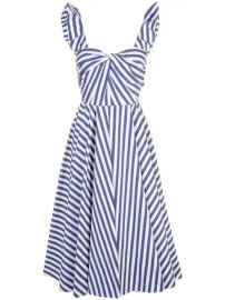 Jason Wu Collection Striped Flared Dress - Farfetch at Farfetch