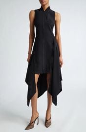 Jason Wu Fluid Crepe Bomber Fit Flare Dress at Nordstrom