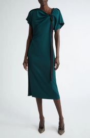 Jason Wu Knot Neck Crepe Dress at Nordstrom