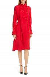 WornOnTV: Sunny’s red tie neck dress on The View | Sunny Hostin ...