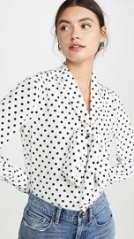 Jason Wu Polka Dot Blouse at Shopbop