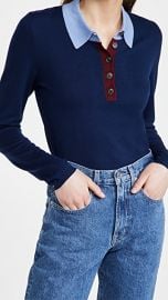 Jason Wu Polo Sweater Top at Shopbop