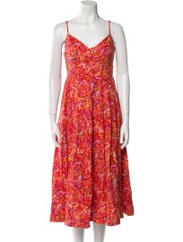 Jason Wu Printed Midi Length Dress at The Real Real