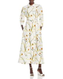 Jason Wu Printed Silk Shirt Dress Bloomingdales at Bloomingdales