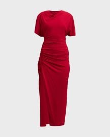 Jason Wu Ruched stretch jersey maxi dress at Neiman Marcus