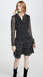 Jason Wu Small Dot Long Sleeve Dress at Shopbop