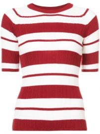 Jason Wu Striped Knitted Top at Farfetch